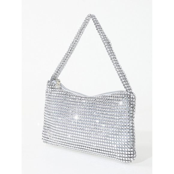 Rhinestone Sparkly Evening Clutch Purse Bags Underarm Handbags >:) - Picture 2 of 4